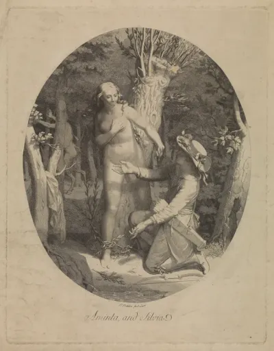 Aminta declares his love for the wood nymph Sylvia
