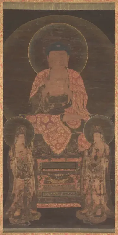 Amitabha triad