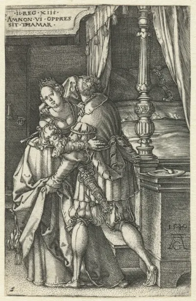 Amnon verkracht Tamar