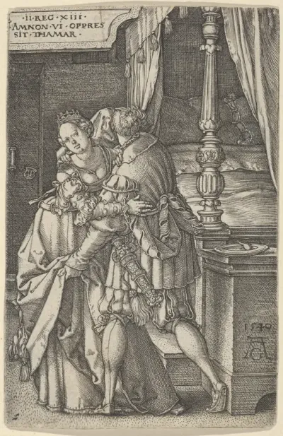 Amnon Violating Tamar