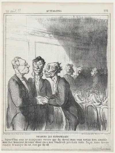 Among two bailiffs, from "News of the day"