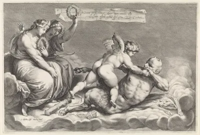 Amor overmeestert Pan (Omnia vincit Amor)