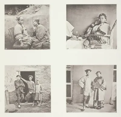 Amoy Women; The Small Foot of a Chinese Lady; Amoy Men; Male and Female Costume, Amoy