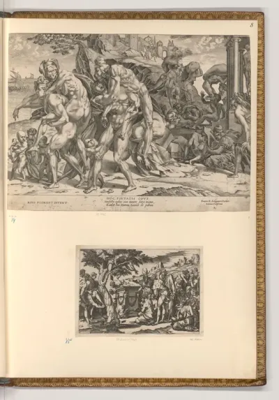 Amphinomos und Anapias; Opferszene