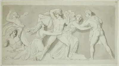 Amphion and Zethus Delivering their Mother Antiope from the Fury of Dirce and Lycus