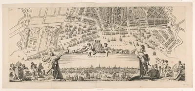 Amstelodamum veteris et novissimae urbis accuratissimae delineatio