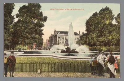 Amsterdam. Frederiksplein
