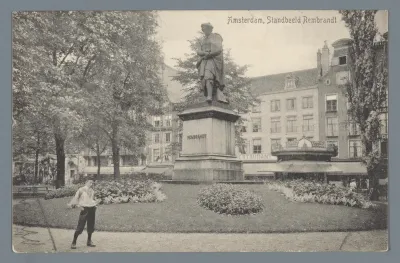 Amsterdam, Standbeeld Rembrandt