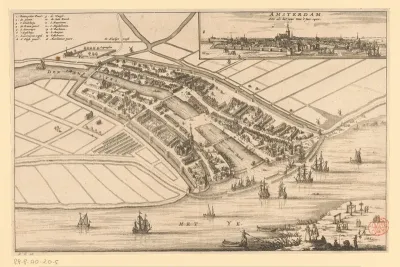 Amsterdam, zoo als het was voor 't Jaer 1400
