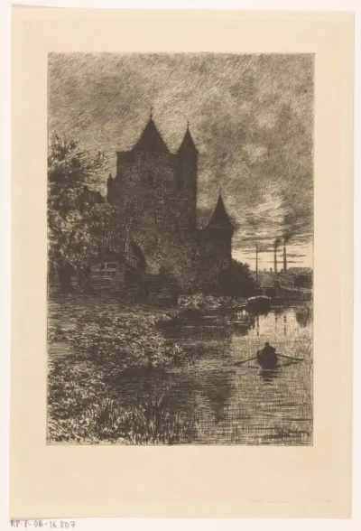 Amsterdamse poort in Haarlem