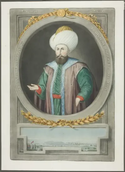 Amurat Kahn I, from Portraits of the Emperors of Turkey