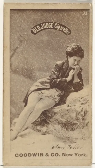 Amy Fuller, from the Actors and Actresses series (N171) for Old Judge Cigarettes