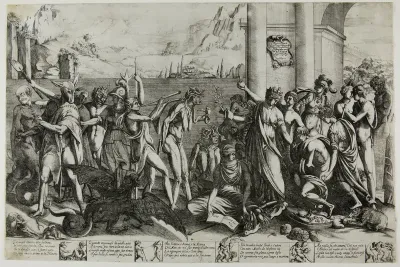 An Allegory of Statuary or Lament of Sculpture