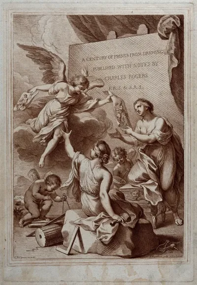 An allegory of the fine arts and architecture