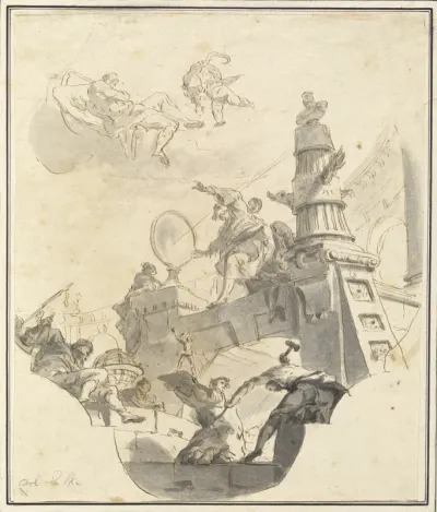 An Allegory of Wisdom and the Arts