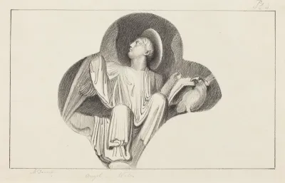 An Angel, from Wells Cathedral