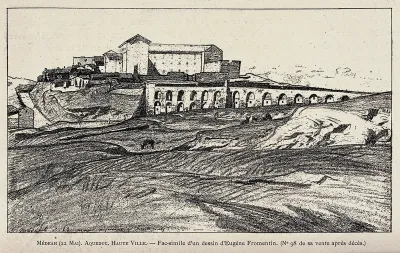 An aqueduct at Médeah