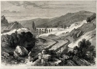An aqueduct in the valley of Saint Ann, near Smyrna