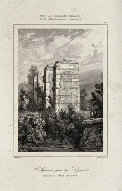 An aqueduct, near Lyon