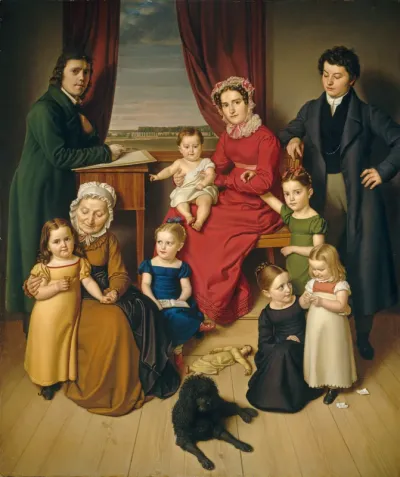An Artist and His Family