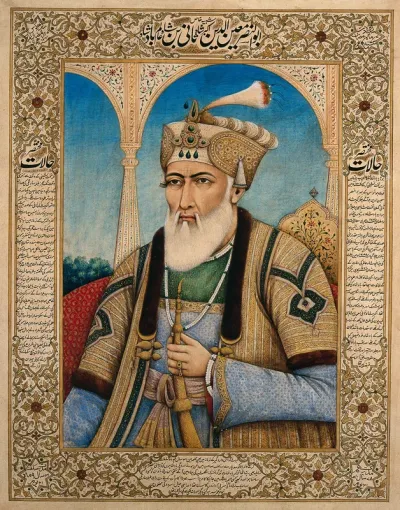 An elderly high ranking member of a Mughal court