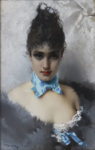 An elegant woman