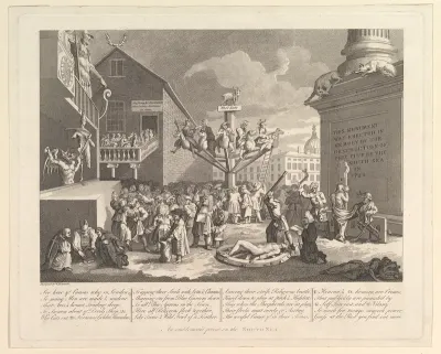 An Emblematic Print on the South Sea