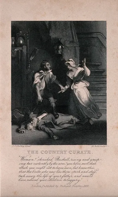 An episode in 'The country curate' by G.R