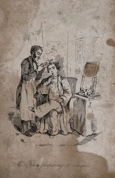 An episode in The history of Pendennis by W.M