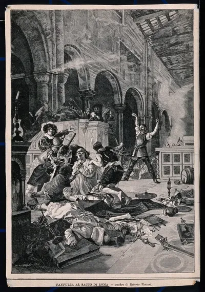 An episode in the novel Niccolò de' Lapi