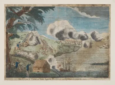 An Exact View of the Late Battle at Charlestown, June 17th, 1775