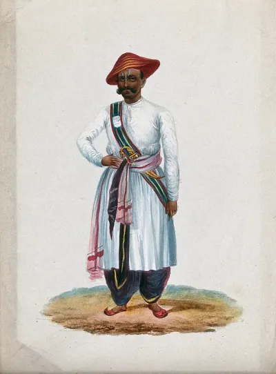 An Indian sentry (?)