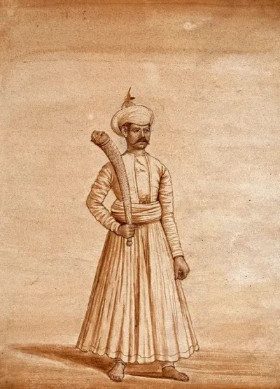 An Indian watchman