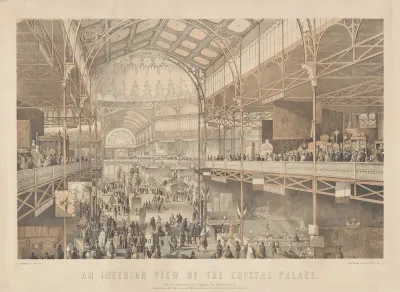 An Interior View of the New York Crystal Palace