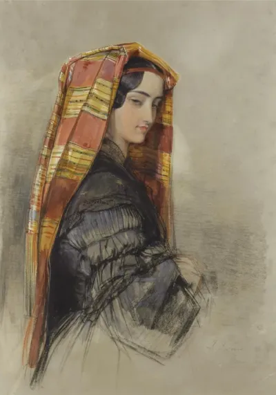 An Italian girl at Rome