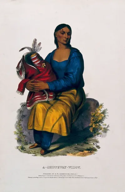 An Ojibwa widow