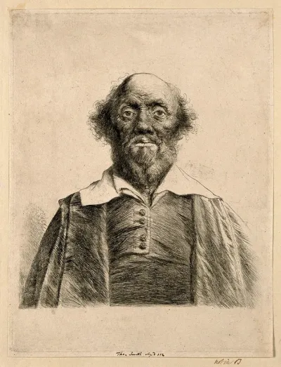 An old man, designated as Thomas Smith, aged 112