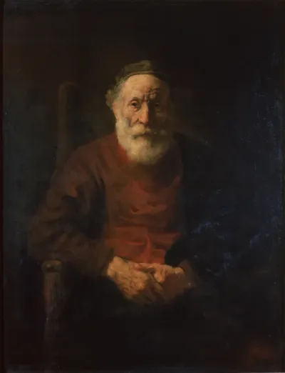 An Old Man in Red