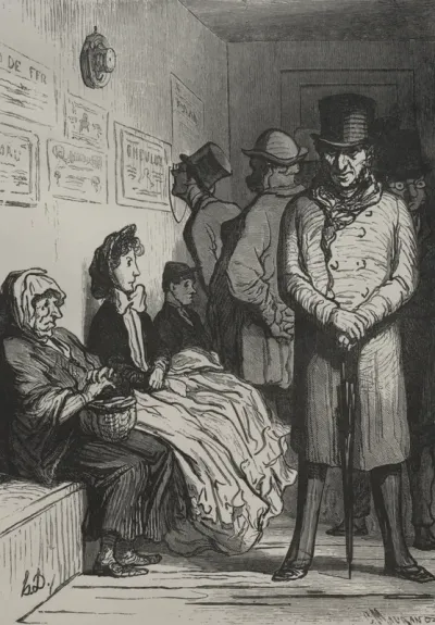 An Omnibus Waiting Room