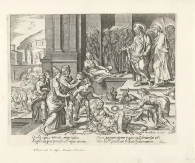 Ananias en Saffira