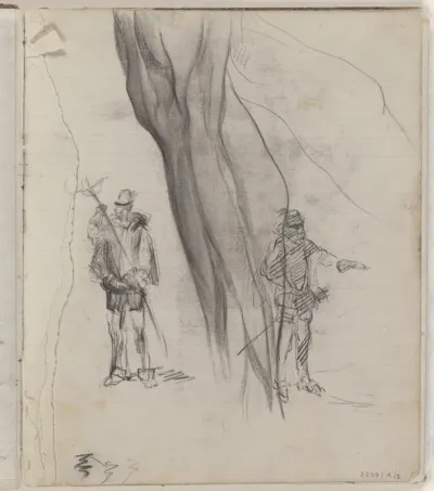 Anatomische studie en twee figuren