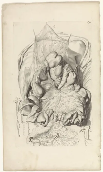 Anatomische studie van de darmen