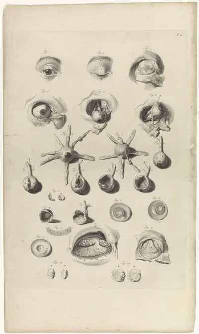 Anatomische studie van het oog