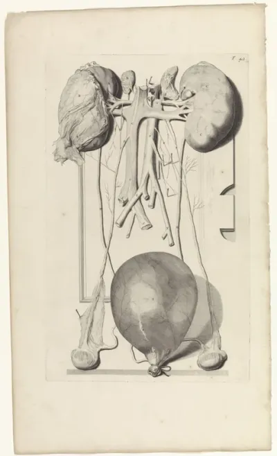 Anatomische studie van het urinestelsel