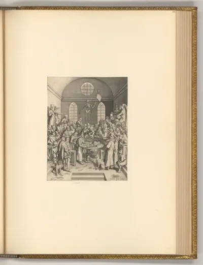 Anatomische Vorlesung von P. Paaw im Theatrum Anatomicum in Leiden