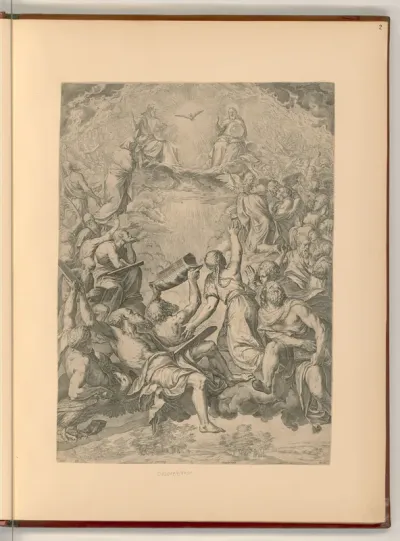 Anbetung der Heiligen Dreifaltigkeit (La Gloria)