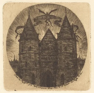 Ancienne porte du Palais de Justice, Paris (Old Gate of the Palace of Justice, Paris)