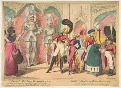 Ancient Military Dandies of 1450 – Modern Military Dandies of 1819