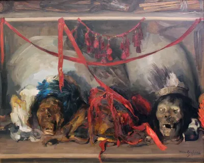 Ancient Peruvian Tomb Artefacts