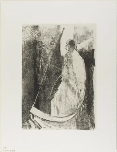 And Another Angel Came Out of the Temple Which is in Heaven, and He Also Having a Sharp Sickle, plate 7 of 12